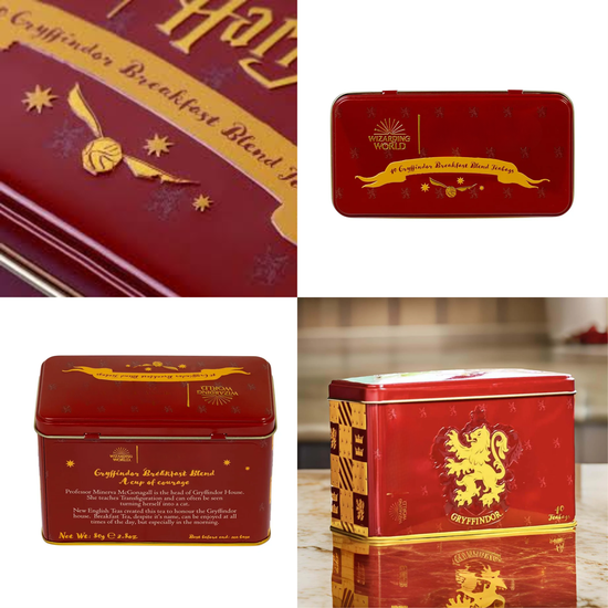 Afternoon Tea Harry The Wizard Luxury & Biscuit Hamper Tea Tin, Honey, Jam & Biscuits – Perfect Teas and Biscuits Gifts for Women, Men or Grandparents – Premium Snacks