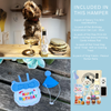 Dog Birthday Treat Hamper for Boys (Blue)
