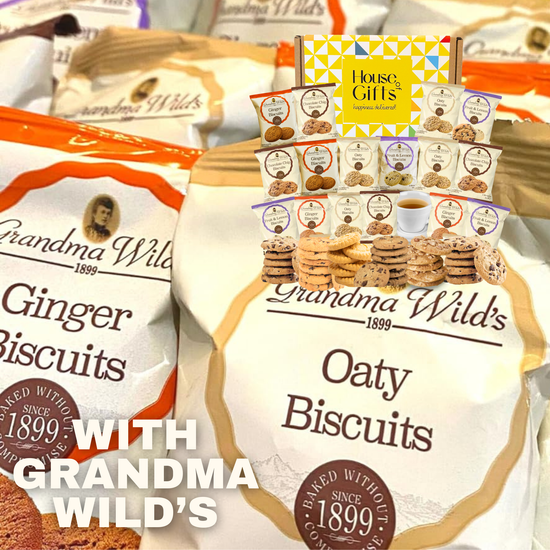 Grandma Wild’s Classic Biscuits Hamper Gift Box 16 Packs