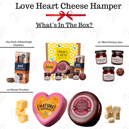 Luxury Truckle Cheese Hamper Gift Box for Women