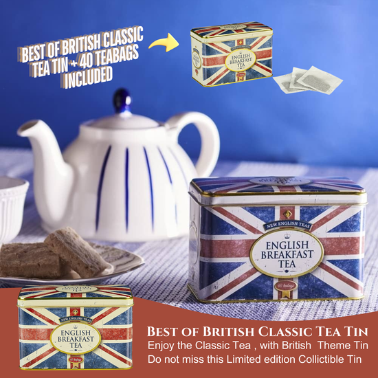 Afternoon Tea & Biscuit Hamper Gift Set with Strawberry Jam, Pure Honey & Biscuits – British Hampers for Women, Men or Grandparents – Biscuit Gift Box for Sharing, Birthdays, or Thank You