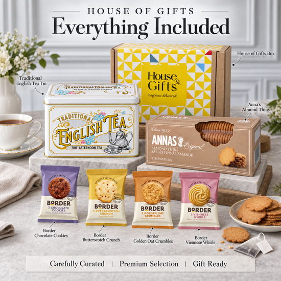 Deluxe Biscuits & Fine Afternoon Tea Hamper Gift Set