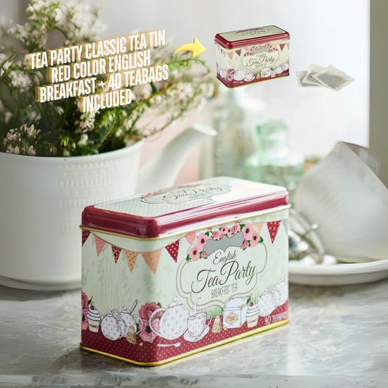 Afternoon Cream Tea & Scones Hamper – Scone Baking Mix, Clotted Cream, Strawberry Jam, English Breakfast Tea, Shortbread, Heart Spoon | Perfect Picnic, Gift for Her, Summer Afternoon Treat