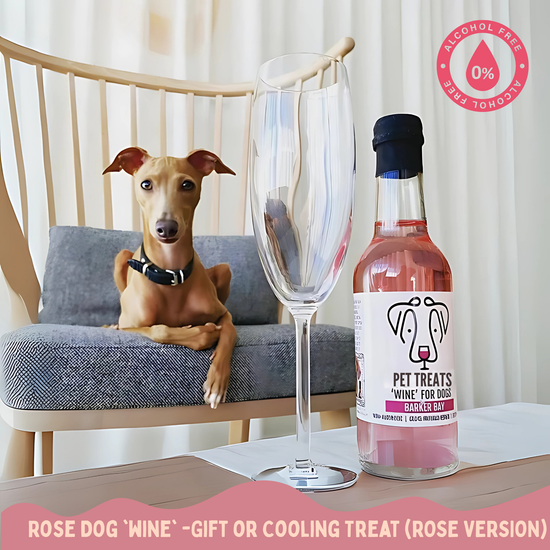 Dog Birthday Treat Hamper for Girls (Pink)