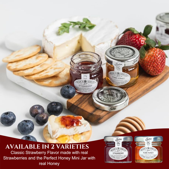 Afternoon Tea Harry The Wizard Luxury & Biscuit Hamper Tea Tin, Honey, Jam & Biscuits – Perfect Teas and Biscuits Gifts for Women, Men or Grandparents – Premium Snacks