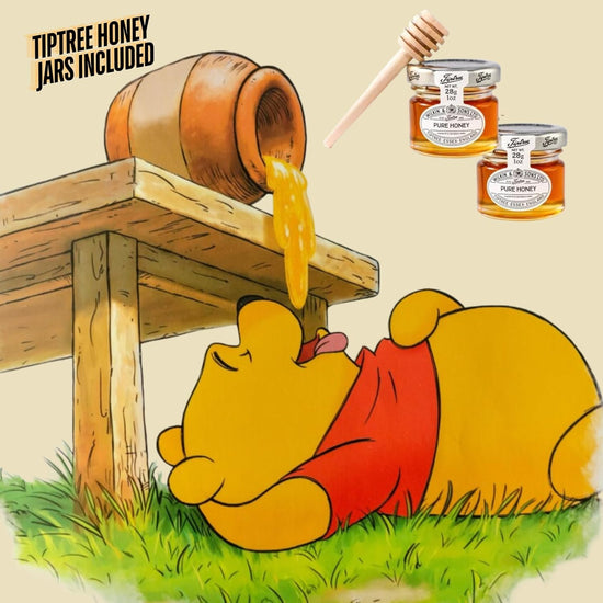 Pooh Bear Tea Tin Hamper Gift Set for Tea Lovers