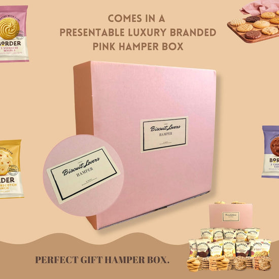 Luxury Border Biscuits Hamper Gift Set For Her