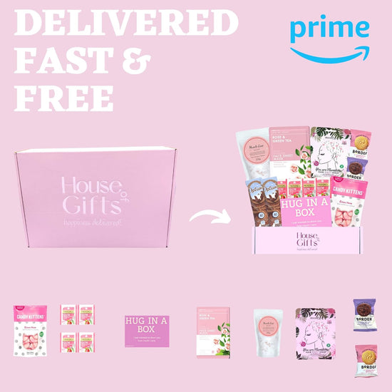 Hug in a Box Pamper Gift Set for Her | Self Care & Get Well Gift
