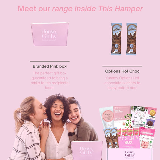 Hug in a Box Pamper Gift Set for Her | Self Care & Get Well Gift