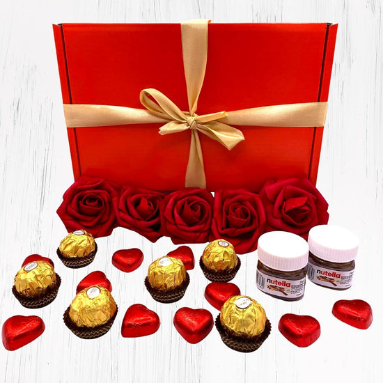 Chocolate Bouquet Hamper Gift Box for Her
