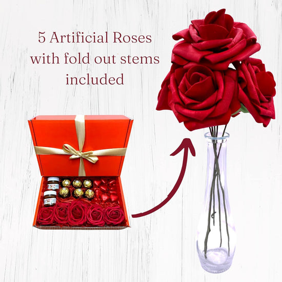 Chocolate Bouquet Hamper Gift Box for Her