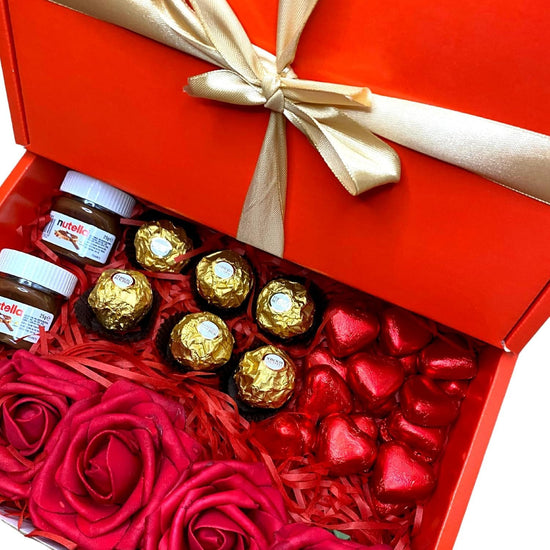 Chocolate Bouquet Hamper Gift Box for Her
