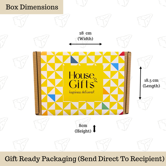 Luxury British Vintage & Smoked Cheese Hamper Gift Box