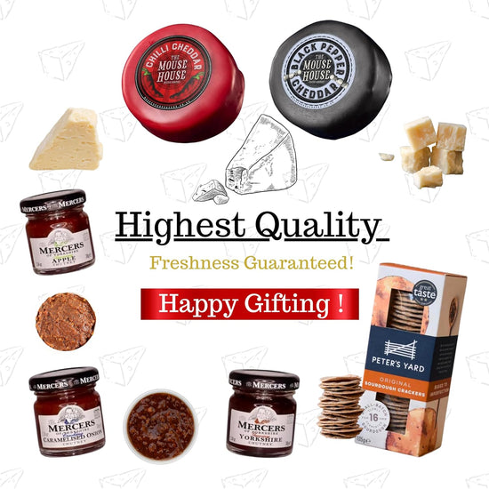 Spicy Cheese Hamper | Chilli & Black Pepper Chedda