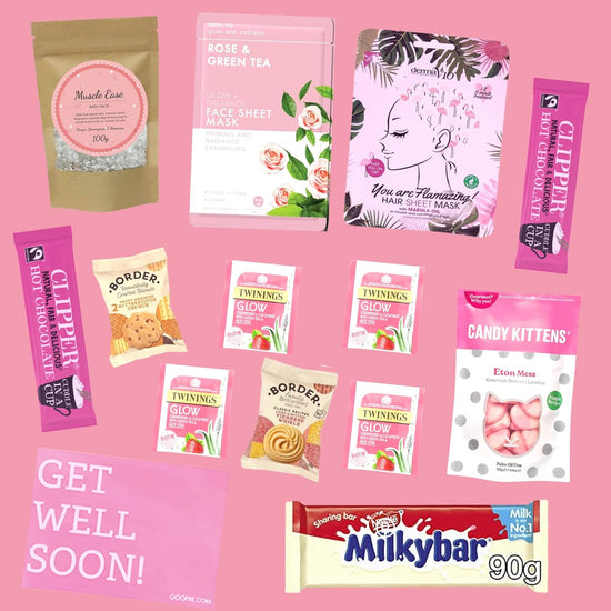 Hug in a Box For Women Hamper | Care Package For Her | Get Well Soon Gifts | Self Isolation Pampering | For Her | Gift for Mum's and Daughters