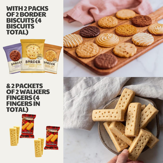 Birthday Hamper for Men – Socks, Tea & Biscuits