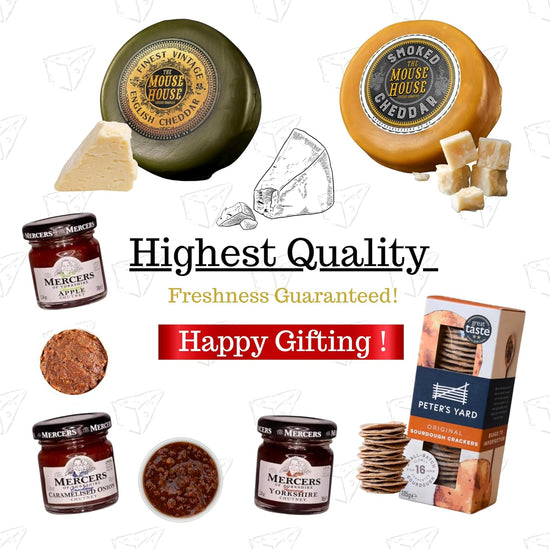 Luxury Cheese Gift Hamper | British Gourmet Treats