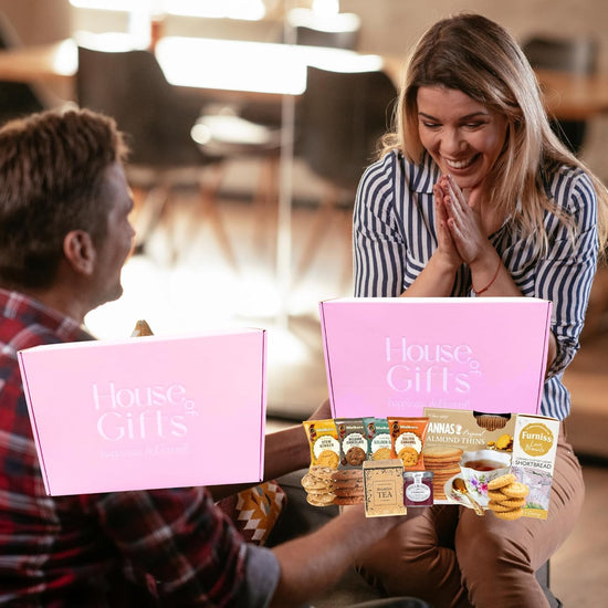 Biscuits, Jam & Afternoon Tea Gift Hamper Box For Her