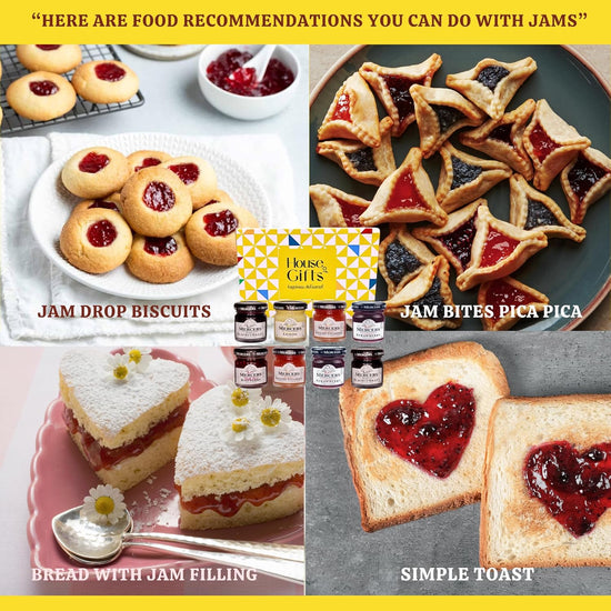 Traditional British Jam & Preserves Hamper Gift Set