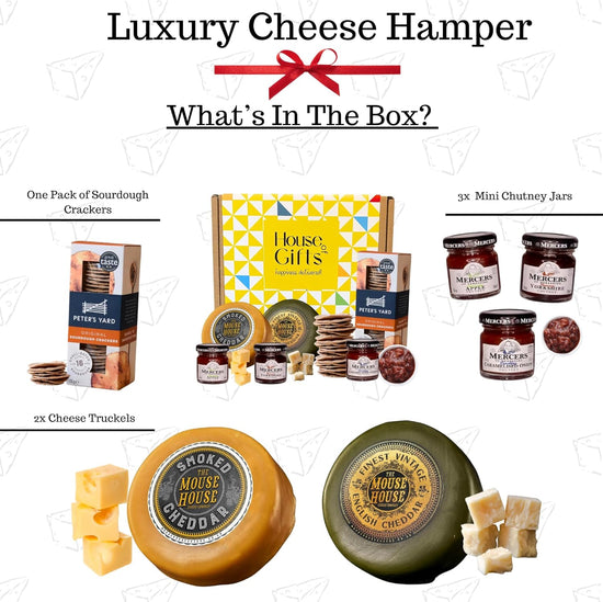 Luxury Cheese Gift Hamper | British Gourmet Treats