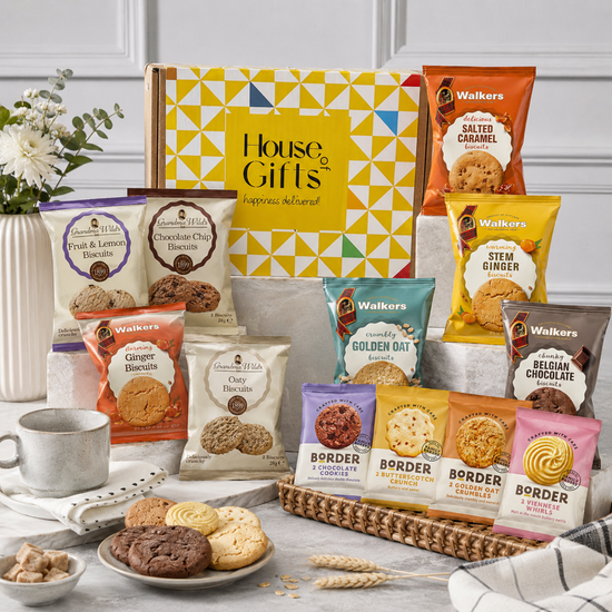 British Biscuit Hamper – Walkers, Border & Grandma Wild's