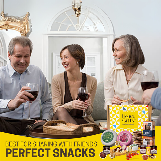 Luxury Cheese & Cracker Gift Hamper | Chutneys & Creamy Truckles