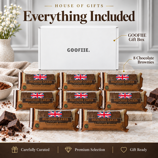 Chocolate Brownies by Post – 8 Letterbox Brownies