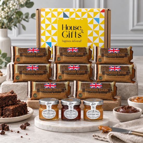 Chocolate Brownie Gift Box by Post – 8 Brownies