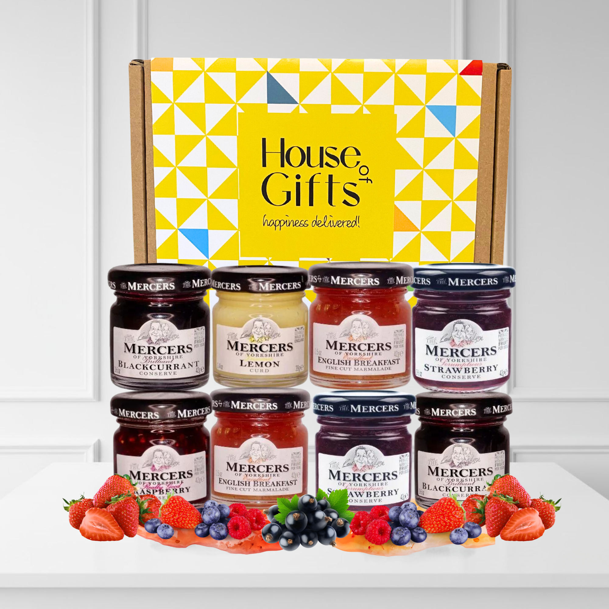 Traditional British Jam & Preserves Hamper Gift Set