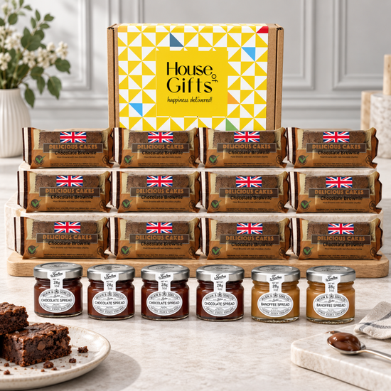 Chocolate Brownie Gift Box by Post – 12 Brownies