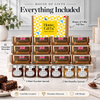 Chocolate Brownie Gift Box by Post – 12 Brownies