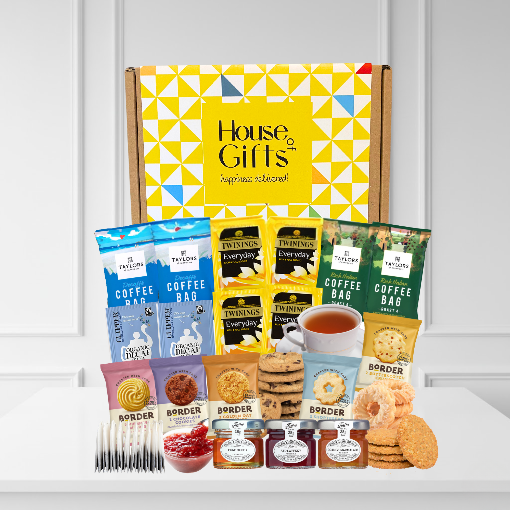 Afternoon Tea , Biscuits & Coffee Hamper Gift