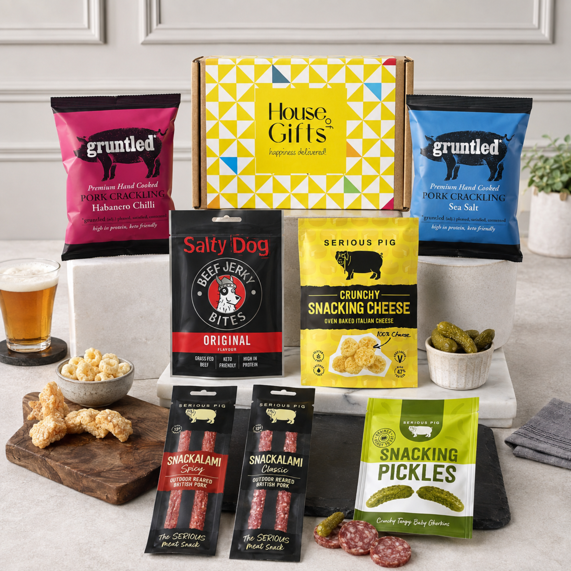 Savoury Snacks Hamper – Pub-Style Treats