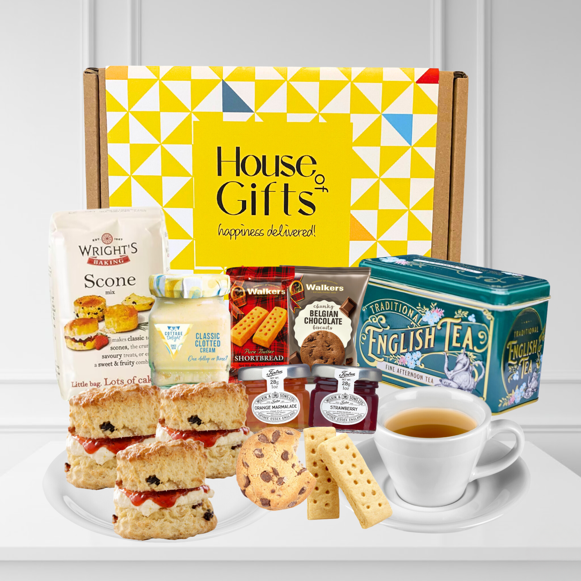 Afternoon Cream Tea & Scones Hamper