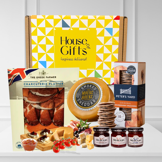 Charcuterie and Cheese Gift Box Hamper