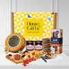 Luxury Cheese & Chutney Mini Hamper Gift Box with Smoked Cheese Truckle 200g, Spicy Tomato Relish, Hot Chilli Jam & Savoury Crackers – Artisan Board Set, 4x Gourmet Treats, Festive Christmas