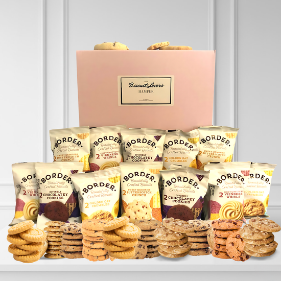 Luxury Border Biscuits Hamper Gift Set For Her